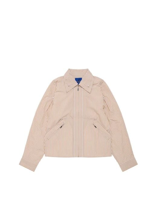Asics Natural Mirbelioids Striped Jacket
