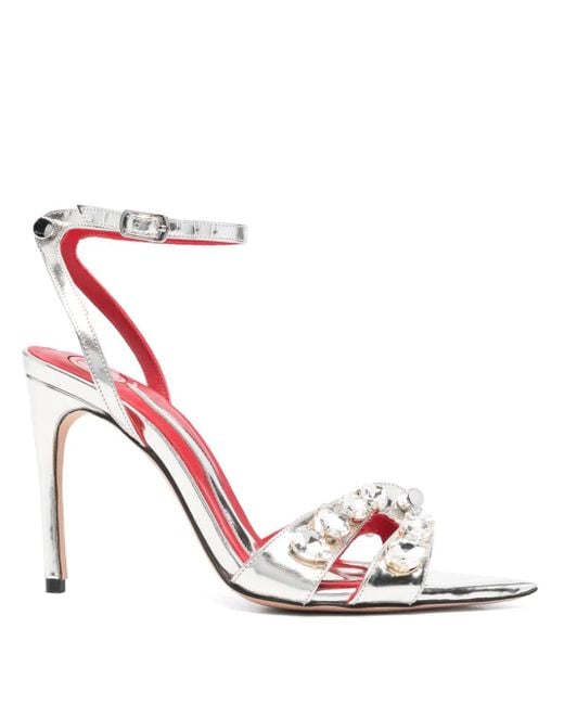 HARDOT Pink Booty 100Mm Sandals
