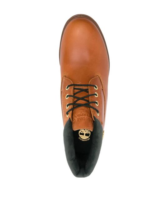 Timberland Brown Leather Ankle Boot for men