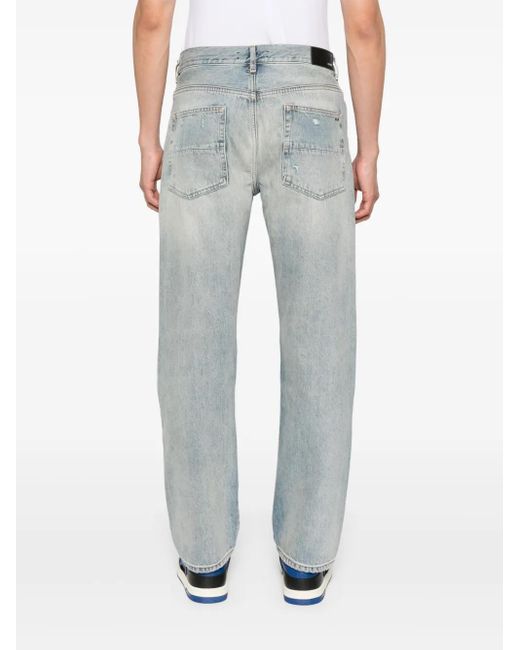 メンズ Amiri Cotton Jeans Blue