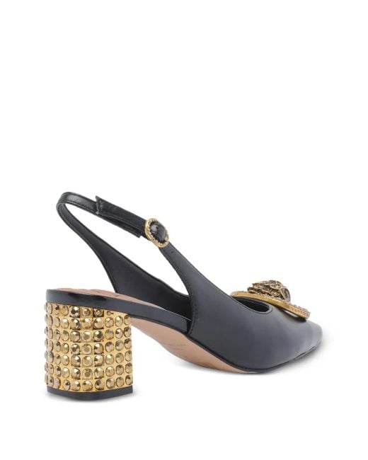 Pumps Con Cinturino Posteriore di Kurt Geiger in Black