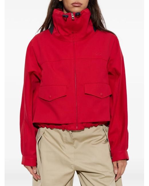 Loewe Red Zip-Fastening Jacket