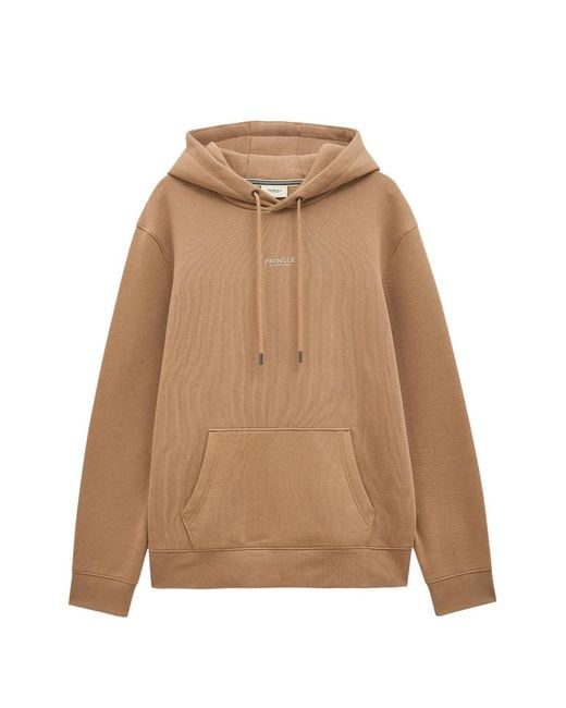 Pringle of Scotland Natural Hooded Jumper for men