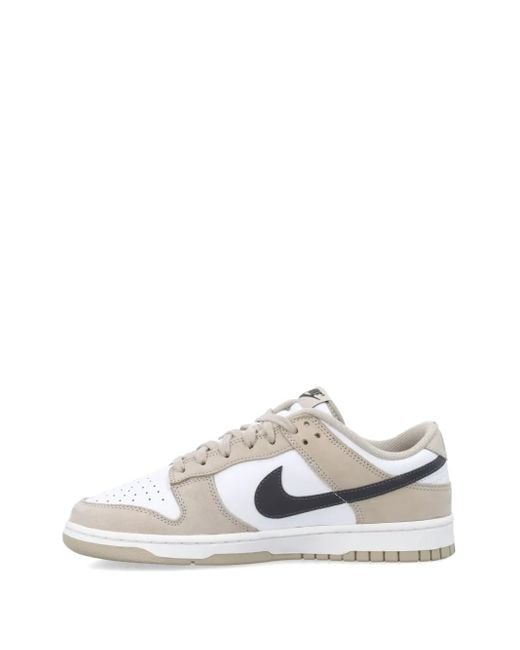 Nike White Dunk Low Sneakers