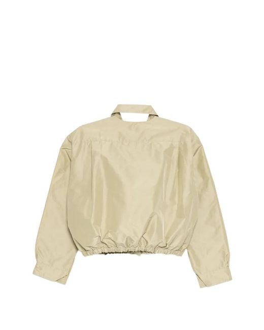 Jil Sander Natural Technical Faille Blouson
