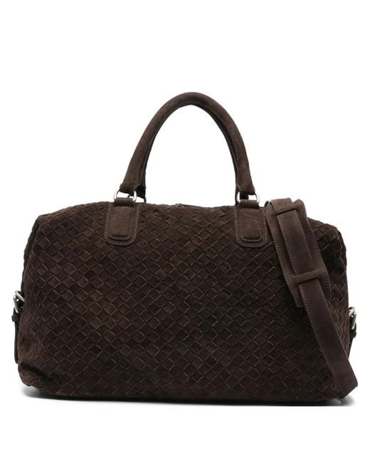 Officine Creative Black Armor Holdall