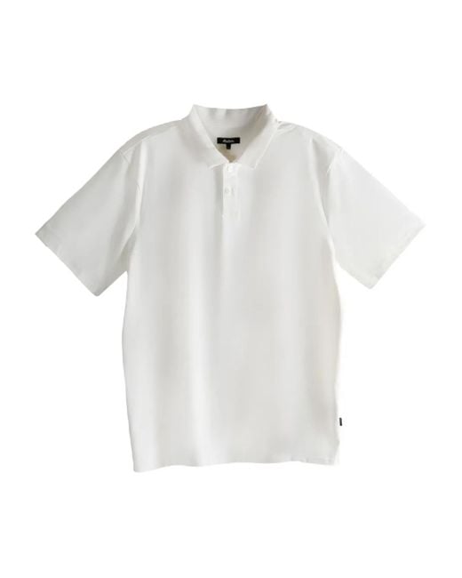Polo À Manches Courtes Malbon Golf pour homme en coloris White