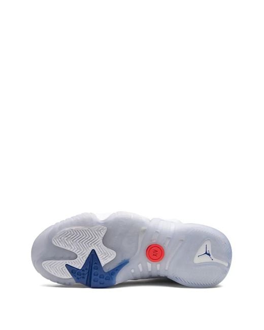 Nike White X Psg Jumpman Two Trey Sneakers