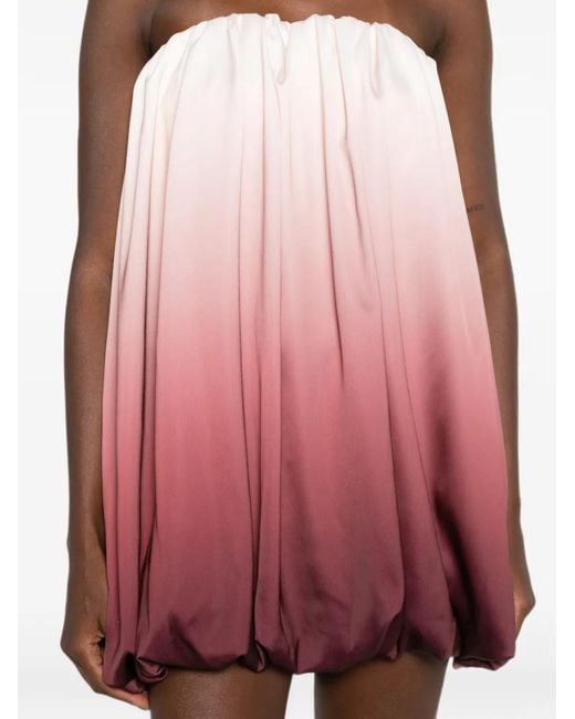 L'idée Pink Robe Courte Flute
