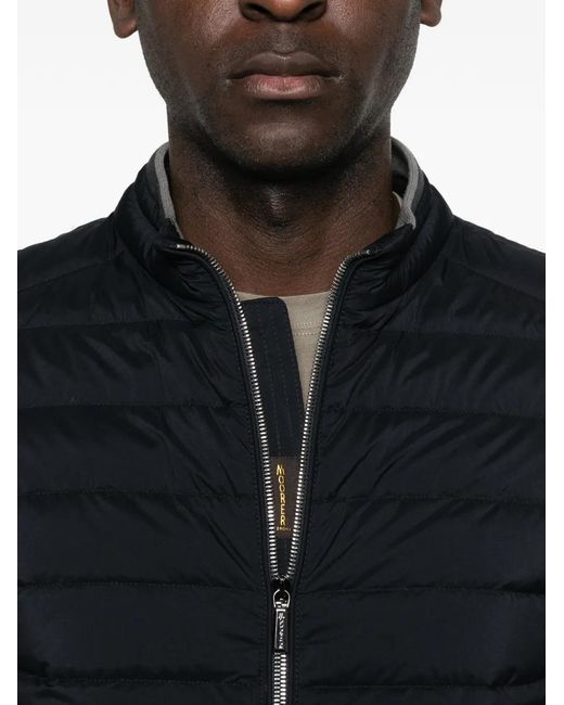 Moorer Black Zip Jacket for men