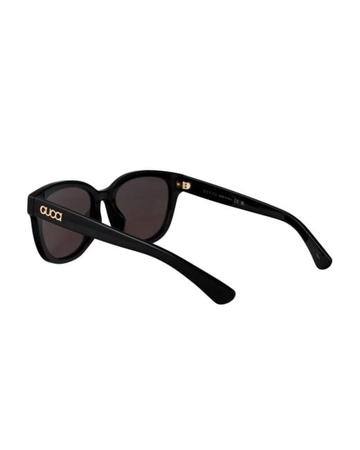 Gucci Black Round-Frame Sunglasses for men