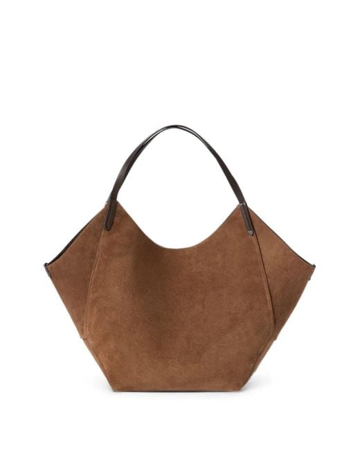 Brunello Cucinelli Brown Reversible Duo Shopper