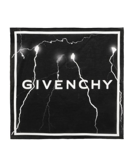 Écharpe À Logo Imprimé Givenchy pour homme en coloris Black
