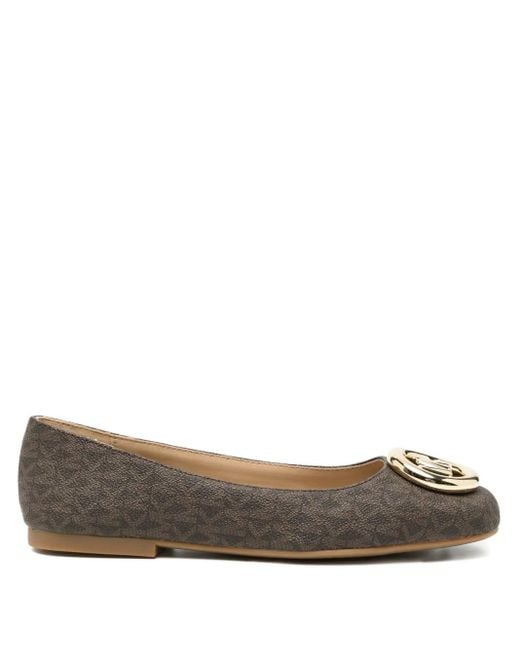 Michael Kors Gray Milan Ballet Flat