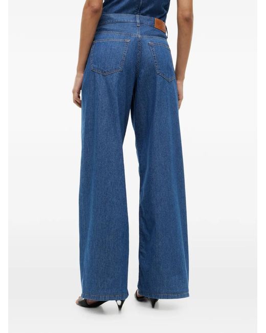 Tommy Hilfiger Blue 70S Wide-Leg Jeans