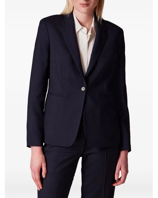 Paul Smith Blue Button Blazer