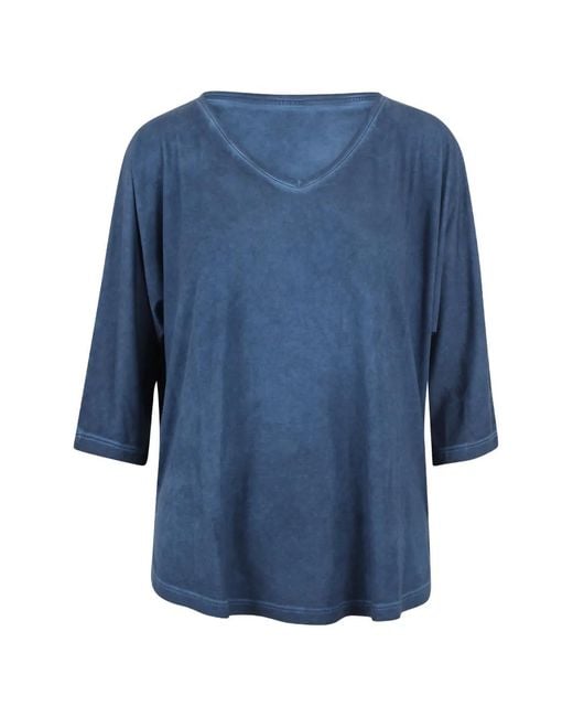 Pull À Col V Ploumanac'h en coloris Blue