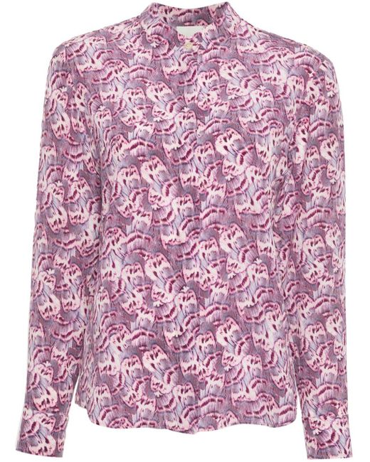 Chemise Ilda à fleurs Isabel Marant en coloris Pink