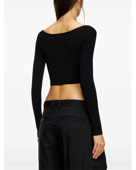 DIESEL Black Oval-D Top