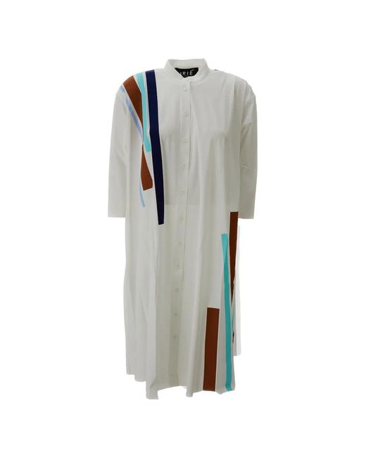 Irie Gray Buttoned Midi Dress