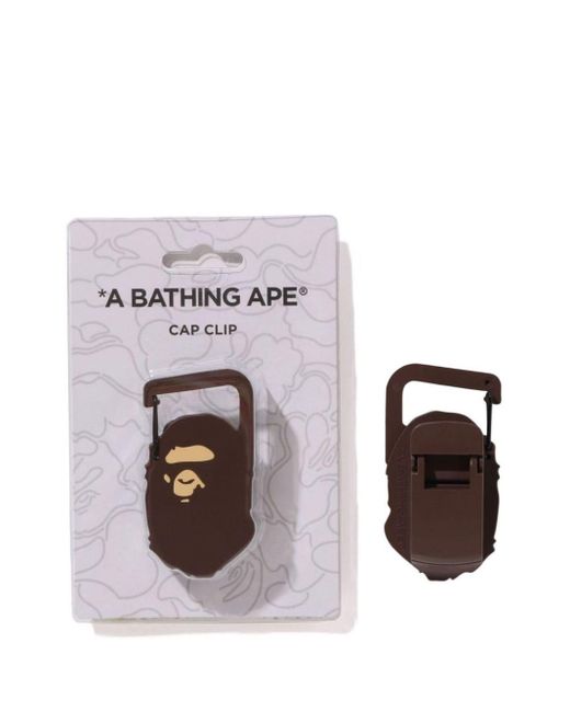 A Bathing Ape Blue Logo-charm Denim Cap Set for men