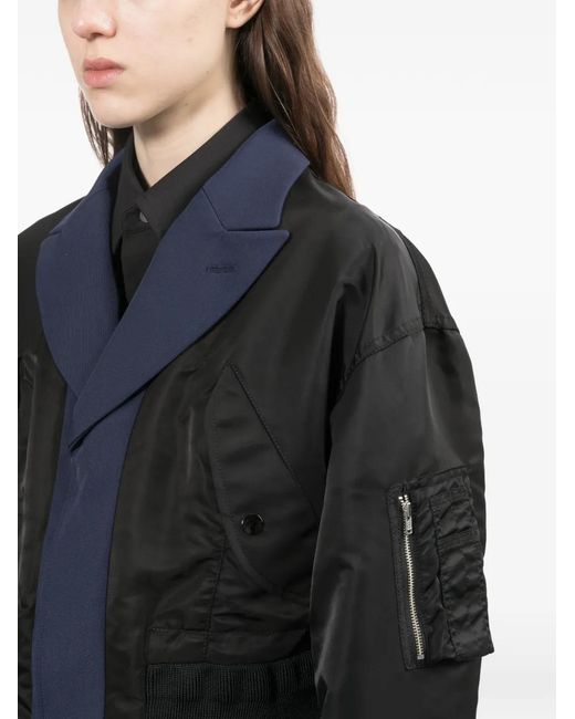 Toga Blue Nylon Twill Jacket