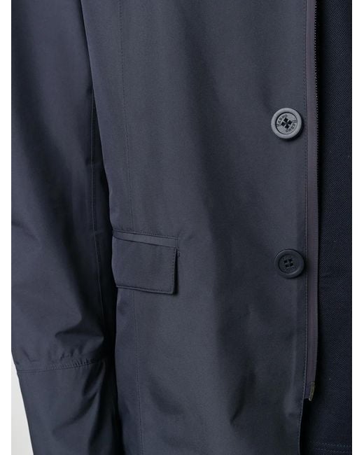 Herno Blue Laminar Field Jacket for men