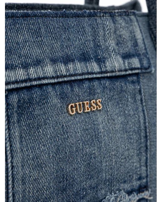 Borsa Tote Jodi Con Inserti di Guess in Blue