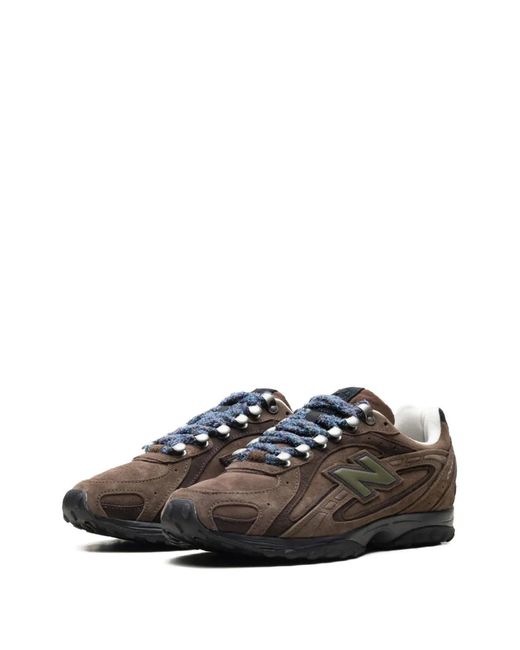 New Balance Brown X Basketcase 204L Logo Sneakers
