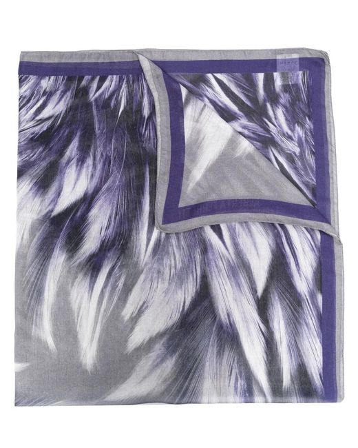 Sciarpa Andromeda di Alberta Ferretti in Blue