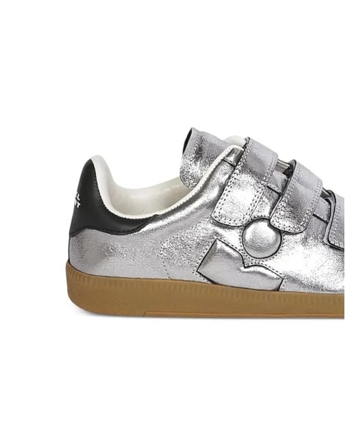 Isabel Marant White Beth Sneakers