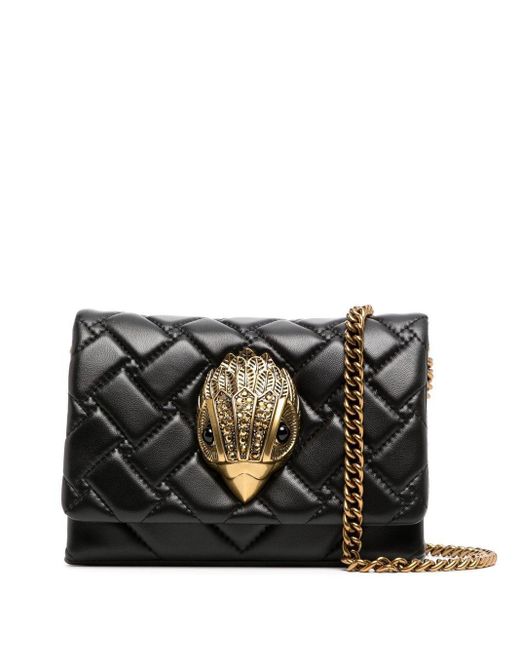 Kurt Geiger Mini Kensington Quilted Clutch Bag in Black Lyst