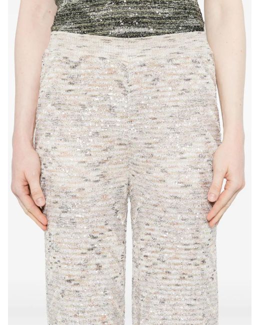Missoni Flared Broek in het White