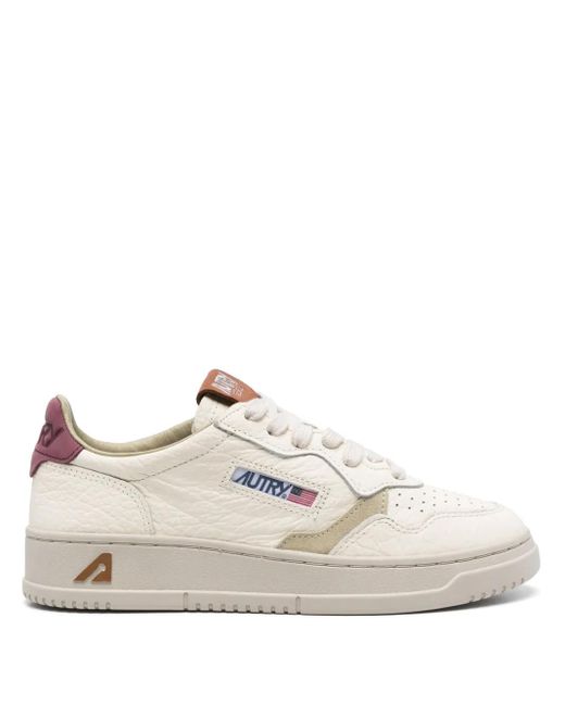 Autry White Medalist Sneakers