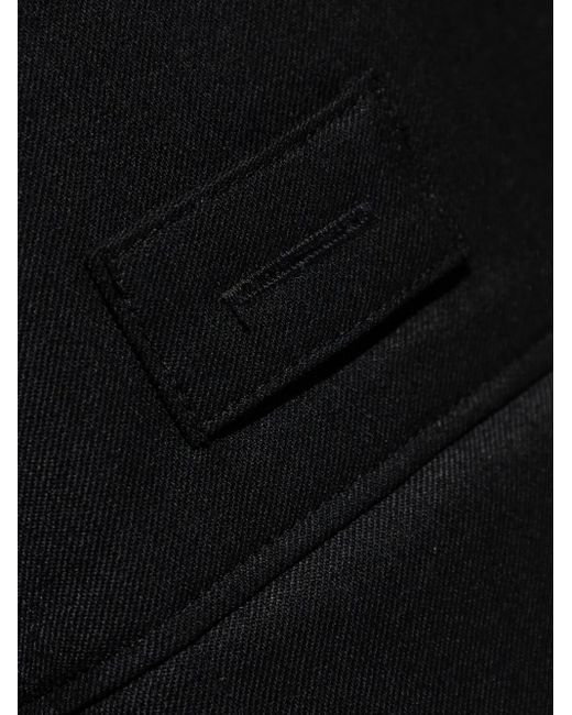 Y-3 Black Drawstring Pocket Trousers for men