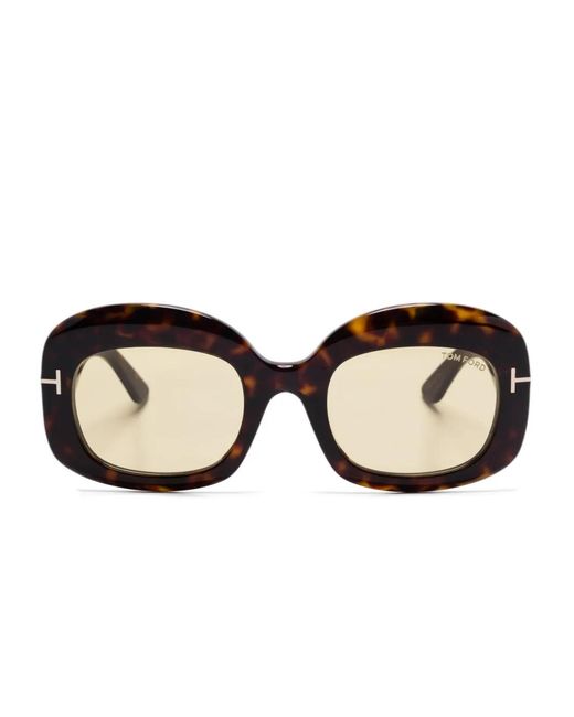 Tom Ford Black Tortoiseshell Sunglasses