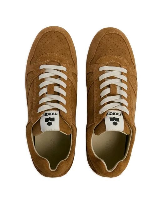 Isabel Marant Brown Senny Low Sneaker