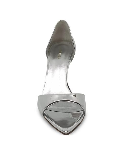 Le Silla White Shirley Pointed-Toe Sandals