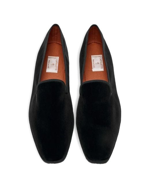 Capulet Black Marchesa Slippers for men