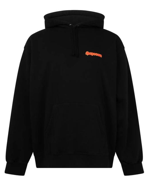 Supreme Black Love Graphic-Print Hoodie for men