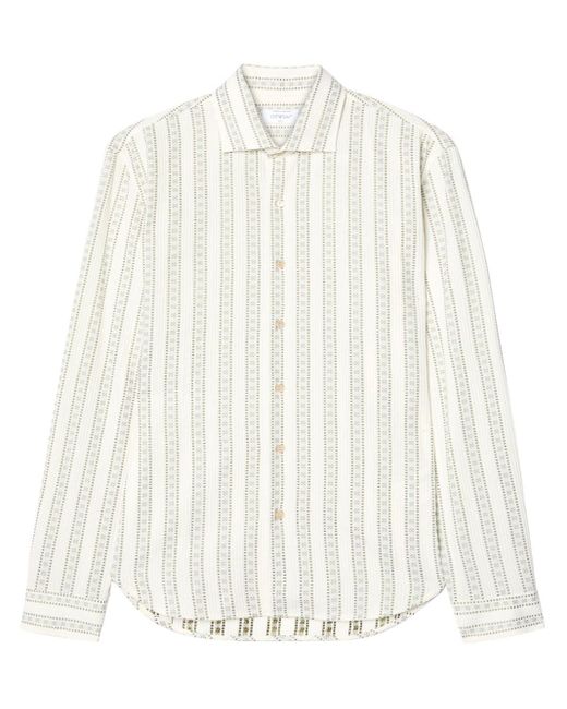 Off-White c/o Virgil Abloh White Striped Arrows-print Shirt for men