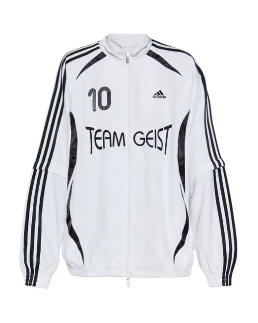 Adidas Black Adilenium Season 4 Zip-Fastening Jacket