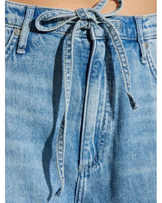 Rag & Bone ワイドジーンズ Blue