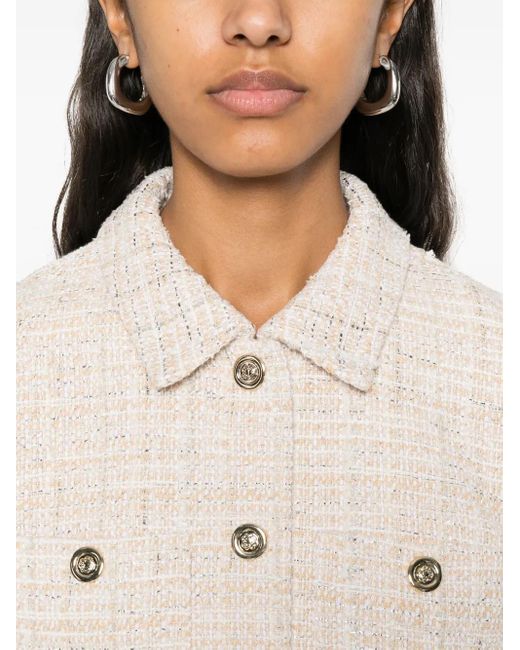 Maje Natural Tweed-Jacke