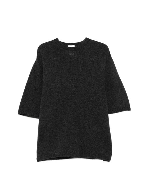 Alysi Black Short-Sleeves T-Shirt