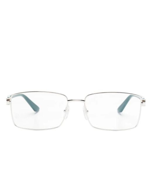 Cartier C Décor Brille in White für Herren