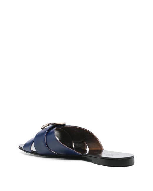 Giuseppe Zanotti Blue Geraldhine Slides