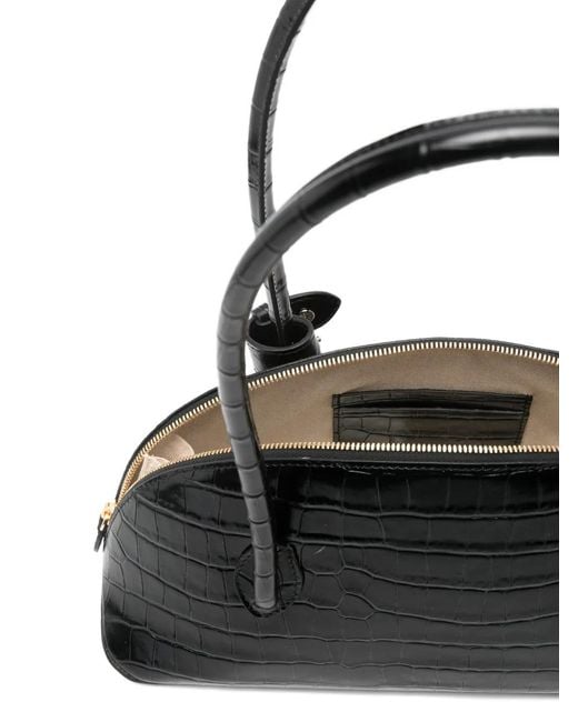 Liffner Black Ew Dome Shoulder Bag