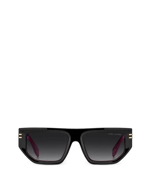 Marc Jacobs Black Geometric-Frame Sunglasses for men