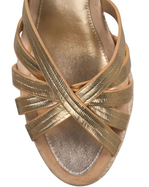 Veronica Beard Natural Phylina Crossover-Strap Espadrilles